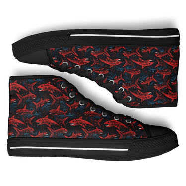 Chokefish™ Urban Peak Retro High Tops-Marine-001-2